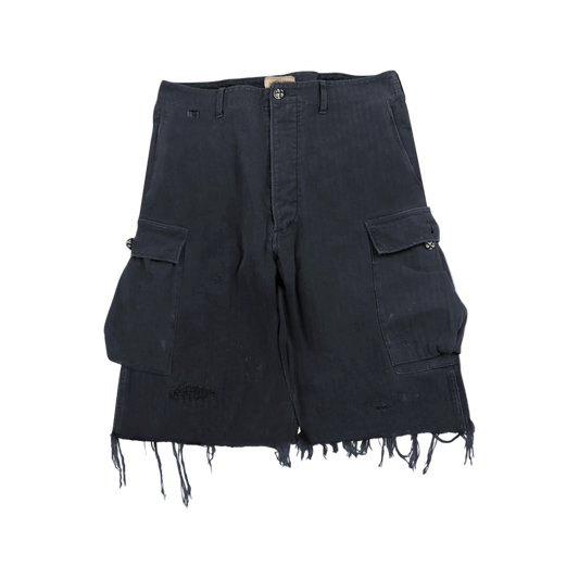 HALLE RUPTURED CARGO SHORTS